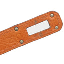 エルメス HERMES ケリーウォレット ロング オレンジ ヴォーエプソン 長財布 シルバー金具