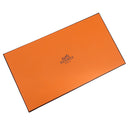 エルメス HERMES ケリーウォレット ロング オレンジ ヴォーエプソン 長財布 シルバー金具