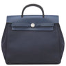 エルメス HERMES エールバッグ アドPM ネイビー トワルオフィシエ ヴァッシュハンター 2WAYバッグ シルバー金具 紺 リュック