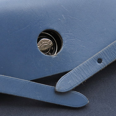 エルメス HERMES エールバッグ アドPM ネイビー トワルオフィシエ ヴァッシュハンター 2WAYバッグ シルバー金具 紺 リュック