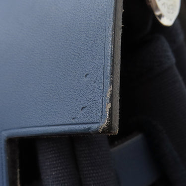 エルメス HERMES エールバッグ アドPM ネイビー トワルオフィシエ ヴァッシュハンター 2WAYバッグ シルバー金具 紺 リュック