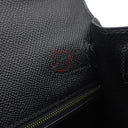 エルメス HERMES ケリー28 外縫い ブラック ヴォーエプソン 2WAYバッグ ゴールド金具 黒 ショルダー