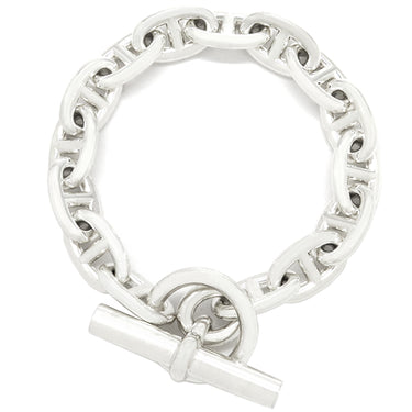 エルメス HERMES シェーヌダンクル MM シルバー シルバー925 ブレスレット 15コマ スターリングシルバー SV925 Ag925