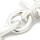 エルメス HERMES シェーヌダンクル MM シルバー シルバー925 ブレスレット 15コマ スターリングシルバー SV925 Ag925