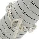 エルメス HERMES シェーヌダンクル MM シルバー シルバー925 ブレスレット 15コマ スターリングシルバー SV925 Ag925