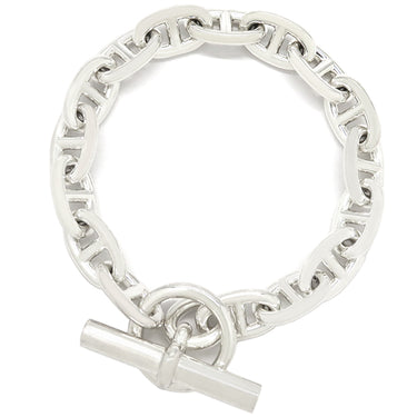 エルメス HERMES シェーヌダンクル MM シルバー シルバー925 ブレスレット 16コマ スターリングシルバー SV925 Ag925