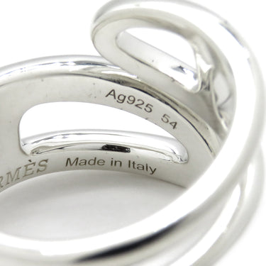 エルメス HERMES シェーヌダンクル パンク シルバー シルバー925 #54(JP14) リング 指輪 アクセサリー AG925 SV925 14号