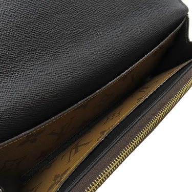 ルイヴィトン LOUIS VUITTON ポルトフォイユ エミリー M82157 モノグラム×モノグラムリバース モノグラムキャンバス モノグラムリバースキャンバス 長財布 ゴールド金具 茶