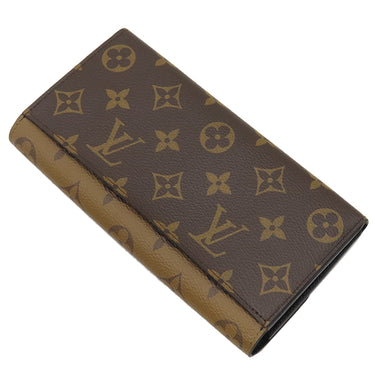 ルイヴィトン LOUIS VUITTON ポルトフォイユ エミリー M82157 モノグラム×モノグラムリバース モノグラムキャンバス モノグラムリバースキャンバス 長財布 ゴールド金具 茶