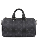 ルイヴィトン LOUIS VUITTON キーポル バンドリエール 25 M46271 モノグラムエクリプス モノグラムエクリプス リバースキャンバス 2WAYバッグ シルバー金具 黒 グレー
