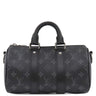 ルイヴィトン LOUIS VUITTON キーポル バンドリエール 25 M46271 モノグラムエクリプス モノグラムエクリプス リバースキャンバス 2WAYバッグ シルバー金具 黒 グレー