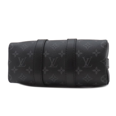 ルイヴィトン LOUIS VUITTON キーポル バンドリエール 25 M46271 モノグラムエクリプス モノグラムエクリプス リバースキャンバス 2WAYバッグ シルバー金具 黒 グレー