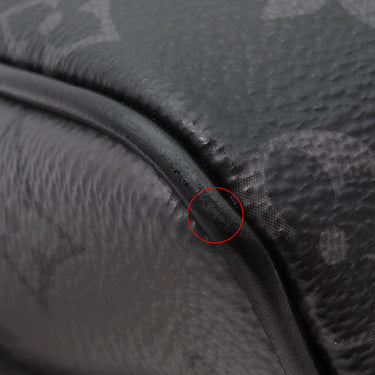 ルイヴィトン LOUIS VUITTON キーポル バンドリエール 25 M46271 モノグラムエクリプス モノグラムエクリプス リバースキャンバス 2WAYバッグ シルバー金具 黒 グレー