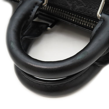 ルイヴィトン LOUIS VUITTON キーポル バンドリエール 25 M46271 モノグラムエクリプス モノグラムエクリプス リバースキャンバス 2WAYバッグ シルバー金具 黒 グレー