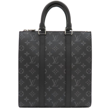 ルイヴィトン LOUIS VUITTON サックプラ クロス M46456 モノグラムエクリプス モノグラムエクリプスキャンバス 2WAYバッグ シルバー金具 黒 ハンドバッグ ショルダー