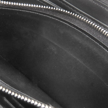 ルイヴィトン LOUIS VUITTON ジッピー ウォレット M61867 ノワール モノグラムマヒナ 長財布 シルバー金具 ラウンドファスナー 黒