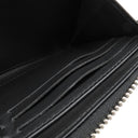 ルイヴィトン LOUIS VUITTON ジッピー ウォレット M61867 ノワール モノグラムマヒナ 長財布 シルバー金具 ラウンドファスナー 黒