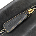 シャネル CHANEL ココマーク トートバッグ ダークブラウン レザー ハンドバッグ マットゴールド金具 茶 濃茶 肩掛け