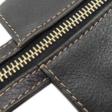 シャネル CHANEL ココマーク トートバッグ ダークブラウン レザー ハンドバッグ マットゴールド金具 茶 濃茶 肩掛け