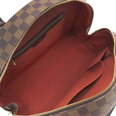 ルイヴィトン LOUIS VUITTON ノリータ 24 N41454 ダミエエベヌ ダミエキャンバス ボストンバッグ ゴールド金具 茶 ハンドバッグ