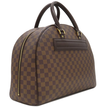 ルイヴィトン LOUIS VUITTON ノリータ 24 N41454 ダミエエベヌ ダミエキャンバス ボストンバッグ ゴールド金具 茶 ハンドバッグ