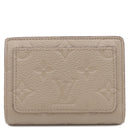 ルイヴィトン LOUIS VUITTON ポルトフォイユ クレア M80152 トゥルトレール モノグラムアンプラント 二つ折り財布 ゴールド金具 コンパクトウォレット