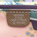 エルメス HERMES アザップ シルクイン コンパクト エトゥープ ヴォーエプソン コインケース シルバー金具 新品 未使用 グレージュ ラウンドファスナー