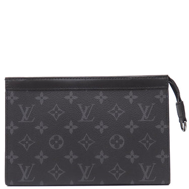 ルイヴィトン LOUIS VUITTON ガストン ウェアラブル ウォレット M81124 モノグラムエクリプス モノグラムエクリプス リバースキャンバス ショルダーバッグ シルバー金具 黒 グレー