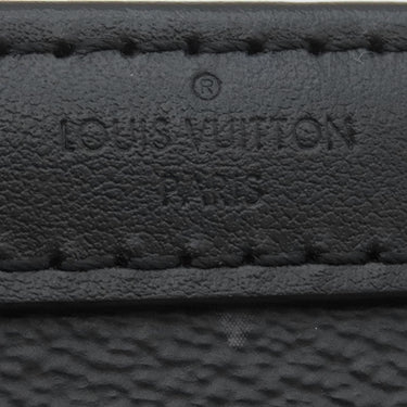 ルイヴィトン LOUIS VUITTON ガストン ウェアラブル ウォレット M81124 モノグラムエクリプス モノグラムエクリプス リバースキャンバス ショルダーバッグ シルバー金具 黒 グレー