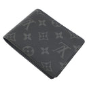 ルイヴィトン LOUIS VUITTON ポルトフォイユ ミュルティプル M61695 モノグラムエクリプス モノグラムエクリプスキャンバス 二つ折り財布 黒 2つ折り