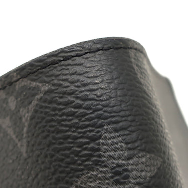 ルイヴィトン LOUIS VUITTON ポルトフォイユ ミュルティプル M61695 モノグラムエクリプス モノグラムエクリプスキャンバス 二つ折り財布 黒 2つ折り