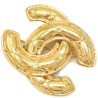 シャネル CHANEL ココマーク ゴールド GP ブローチ CCマーク