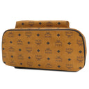 エムシーエム MCM スターク ヴィセトス ミディアム MMKCSVE01CO001 コニャック PVC レザー リュック・デイパック マットブラック金具 茶 バックパック