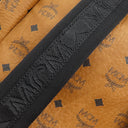 エムシーエム MCM スターク ヴィセトス ミディアム MMKCSVE01CO001 コニャック PVC レザー リュック・デイパック マットブラック金具 茶 バックパック