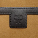 エムシーエム MCM スターク ヴィセトス ミディアム MMKCSVE01CO001 コニャック PVC レザー リュック・デイパック マットブラック金具 茶 バックパック