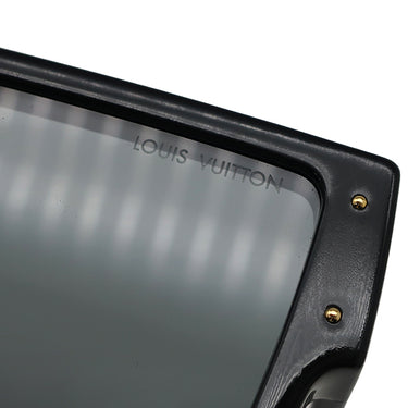 ルイヴィトン LOUIS VUITTON サイクロン Z1578E ブラック アセテート スワロフスキー サングラス ゴールド金具 黒