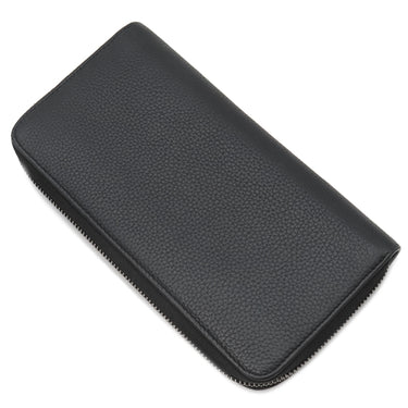 クリスチャン・ディオール Christian Dior CD Icon ロングジップウォレット 2ESBC252 ブラック グレインドカーフスキン 長財布 シルバー金具 黒 ラウンドジップ