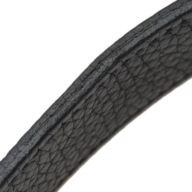 バーバリー BURBERRY ノバチェック ベージュ×ブラック キャンバス レザー ショルダーバッグ シルバー金具 黒