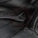 バーバリー BURBERRY ノバチェック ベージュ×ブラック キャンバス レザー ショルダーバッグ シルバー金具 黒