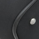 バーバリー BURBERRY ノバチェック ベージュ×ブラック キャンバス レザー ショルダーバッグ シルバー金具 黒