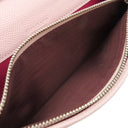 ブルガリ BVLGARI ブルガリブルガリ 30413 ピンク グレインレザー 長財布 シルバー金具 二つ折り