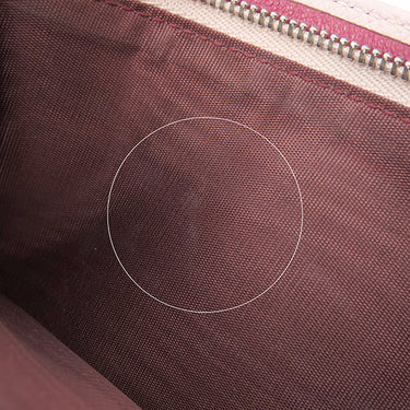 ブルガリ BVLGARI ブルガリブルガリ 30413 ピンク グレインレザー 長財布 シルバー金具 二つ折り