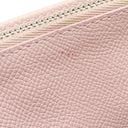 ブルガリ BVLGARI ブルガリブルガリ 30413 ピンク グレインレザー 長財布 シルバー金具 二つ折り