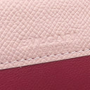 ブルガリ BVLGARI ブルガリブルガリ 30413 ピンク グレインレザー 長財布 シルバー金具 二つ折り