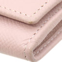 ブルガリ BVLGARI ブルガリブルガリ 30413 ピンク グレインレザー 長財布 シルバー金具 二つ折り