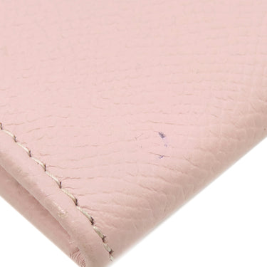 ブルガリ BVLGARI ブルガリブルガリ 30413 ピンク グレインレザー 長財布 シルバー金具 二つ折り