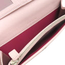 ブルガリ BVLGARI ブルガリブルガリ 30413 ピンク グレインレザー 長財布 シルバー金具 二つ折り