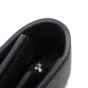 エルメス HERMES ケリーウォレット ロング ブラック ヴォーエプソン 長財布 シルバー金具 黒