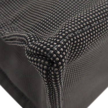 エルメス HERMES エールライントート MM グレー キャンバス トートバッグ シルバー金具 鍵・カデナ欠品