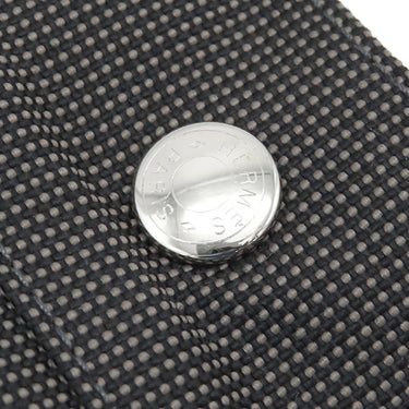 エルメス HERMES エールライントート MM グレー キャンバス トートバッグ シルバー金具 鍵・カデナ欠品